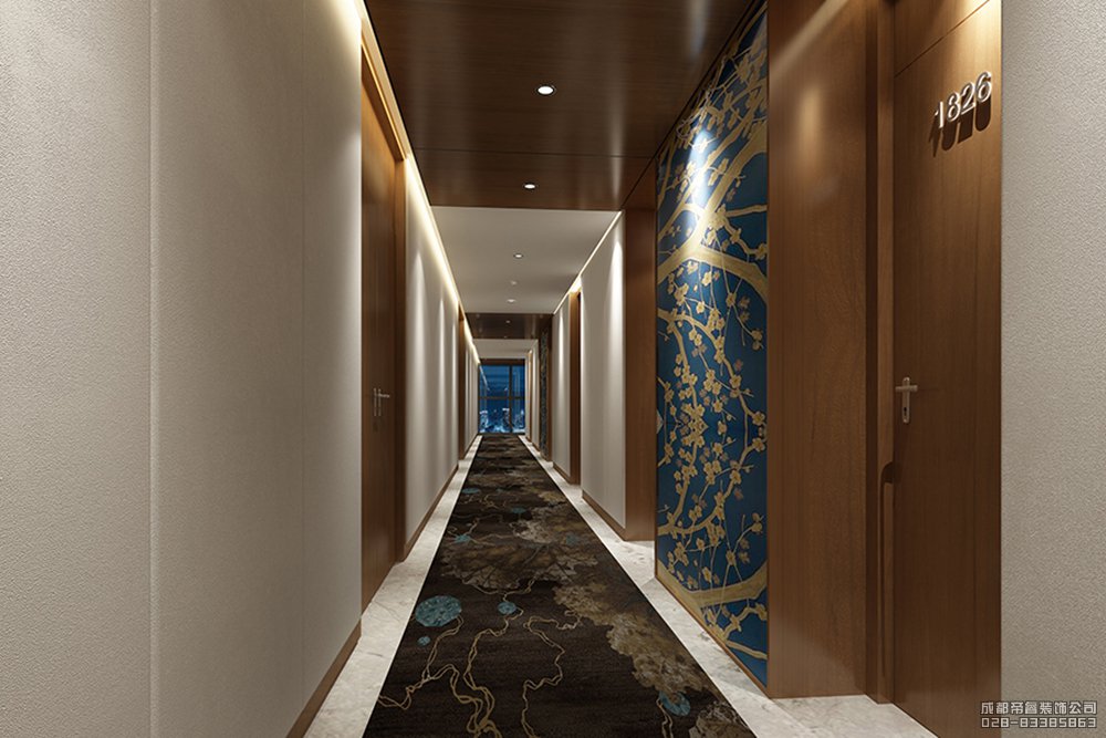 酒店走廊装修设计风格