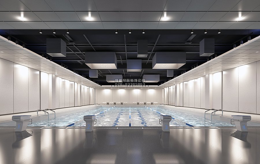2020年最新成都大型游泳馆装修效果图